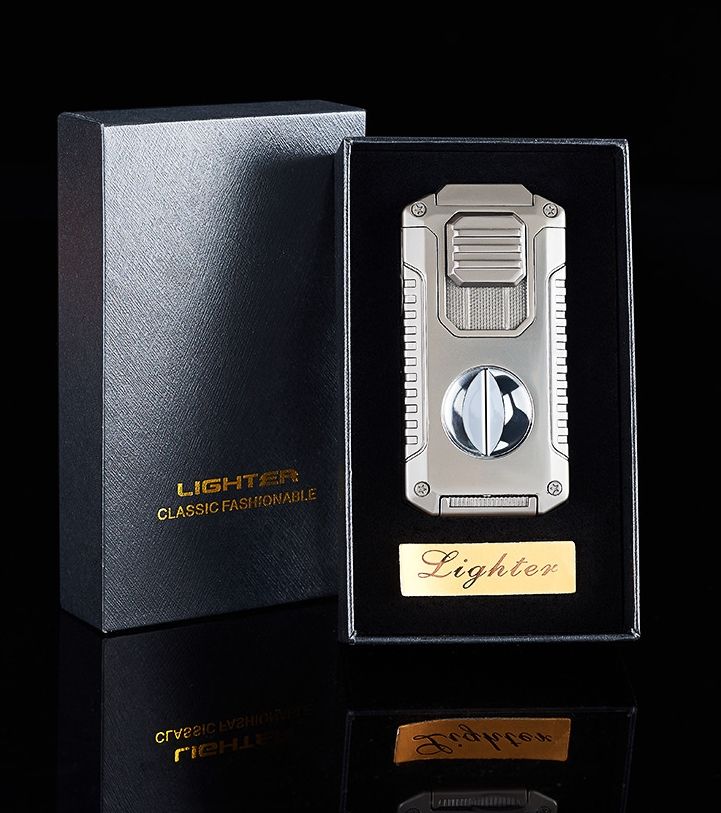 5-in-1 Lighter with Cigar Cutter - Gallery 14