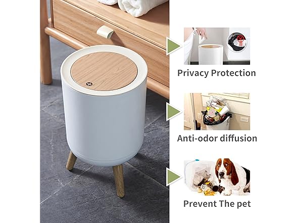 Desktop Trash can 1.8 Gallon