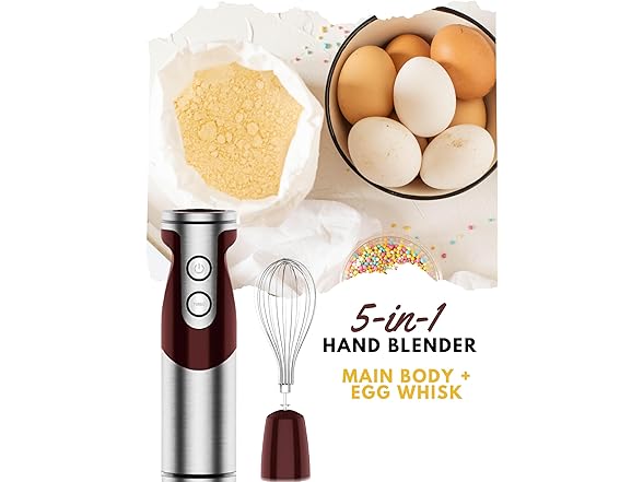 MegaWise Pro Titanium Reinforced 5 in1 Blender