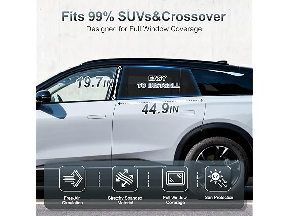 PEYOU Car Window Shades
