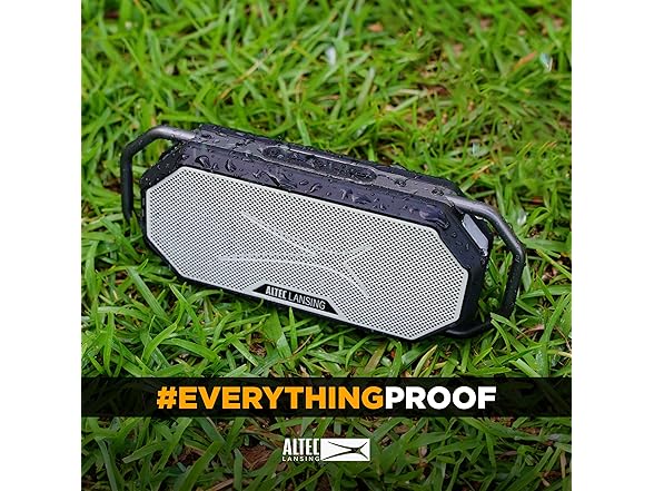 Altec Lansing HydraWAVE Portable Bluetooth Speaker