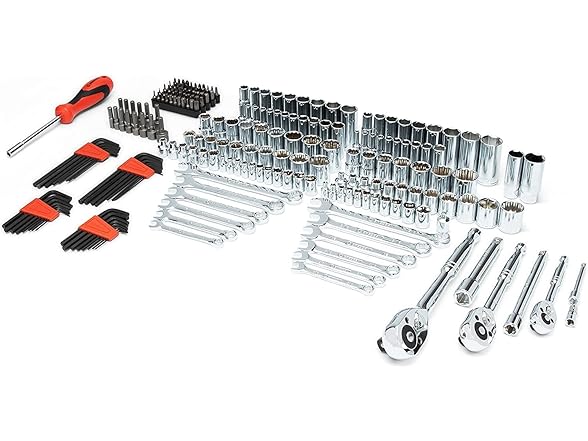 Crescent CCTK229C 229 Piece 1/4", 3/8" & 1/2" Dr