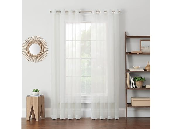 Eclipse Kiara Sheer Voile Curtains