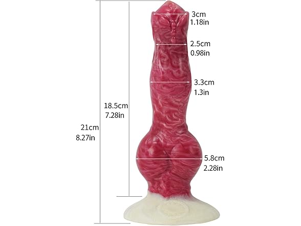 Lifelike Squirting Dildo Wolf Animal