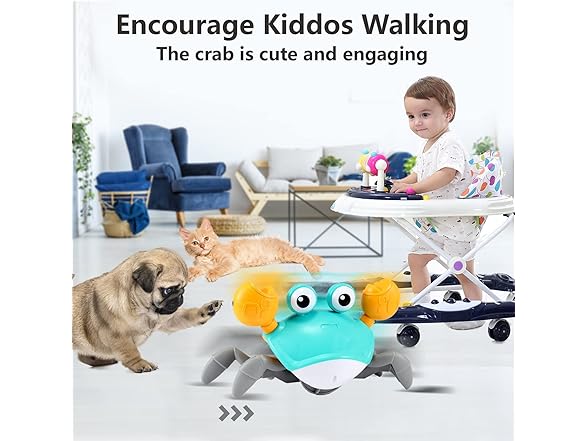 control future Crawling Crab Baby Toy