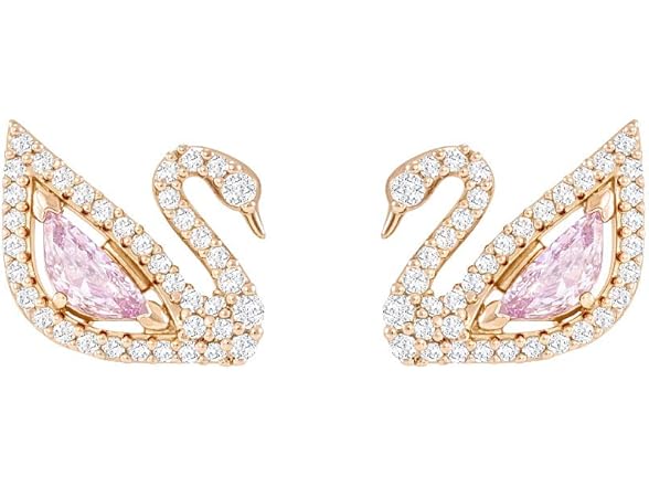 Swarovski Dazzling Swan Earrings