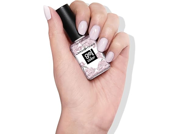 LONDONTOWN UV/LED Gel Nail Polish Strawberry Milk, 12ml/.40fl oz