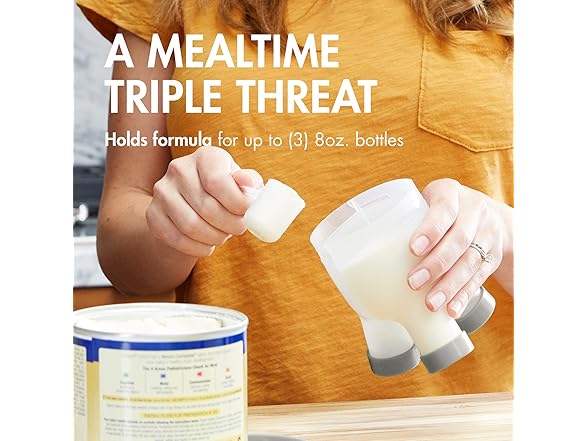 Boon TRIPOD Formula Container + Silicone Formula Mixer