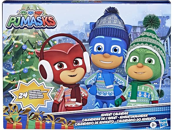 PJ Masks Kids Advent Calendar, 24 Daily Surprises