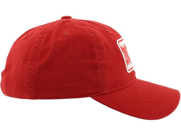HUSKERS Hat Scholarship Patch Team Color