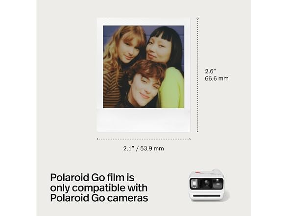 Polaroid Go Color Film - Black Frame