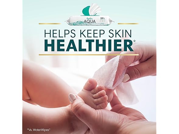 Pampers Aqua Pure Wipes 672ct