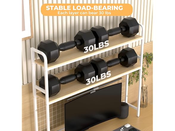 FAHKNS FAHKNS 2-Tier Desktop Bookshelf