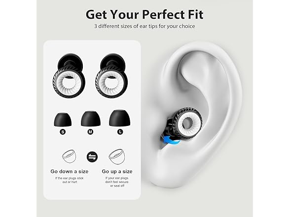 Yawsoy Reusable Ear Plugs for Concerts