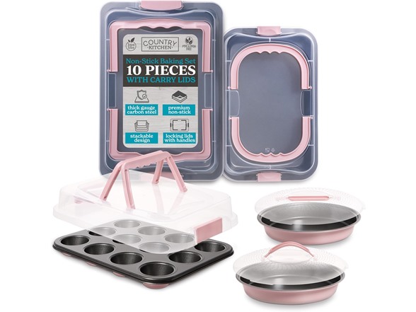 Country Kitchen Baking Pans Set - 10 Piece - Gallery 10