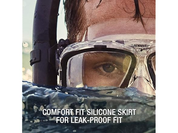 Speedo Unisex-Adult Swim Snorkel Dive Mask