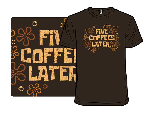 Five Coffee Later Sepia