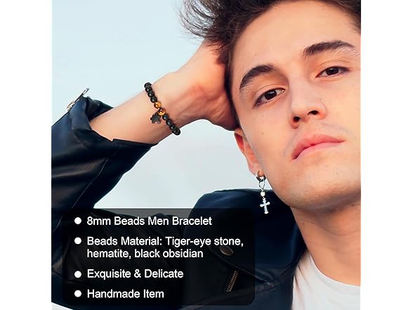 WZHENAINI Gifts for Dad Bracelet