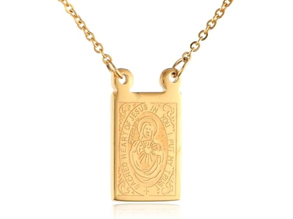 Amazon Essentials Men Stainless Steel Necklace