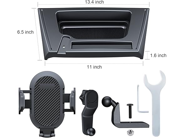 Upgraded Phone Mount for Jeep Wrangler