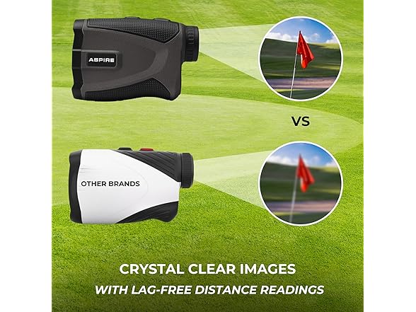 Aspire Golf Rangefinder 6X 1000-Yard