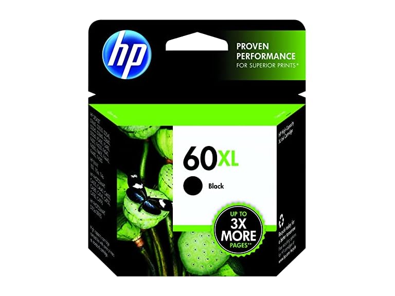 HP 60XL Black High-yield Ink Cartridge