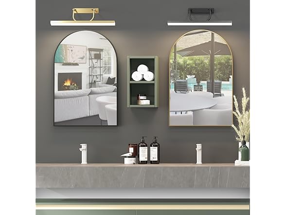 Poseerkey Arched Wall Mount Mirror