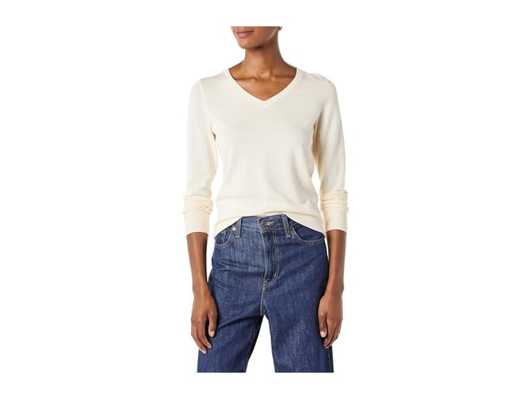 Amazon Essentials Women Classic-Fit V-Neck Sweater - Gallery 16