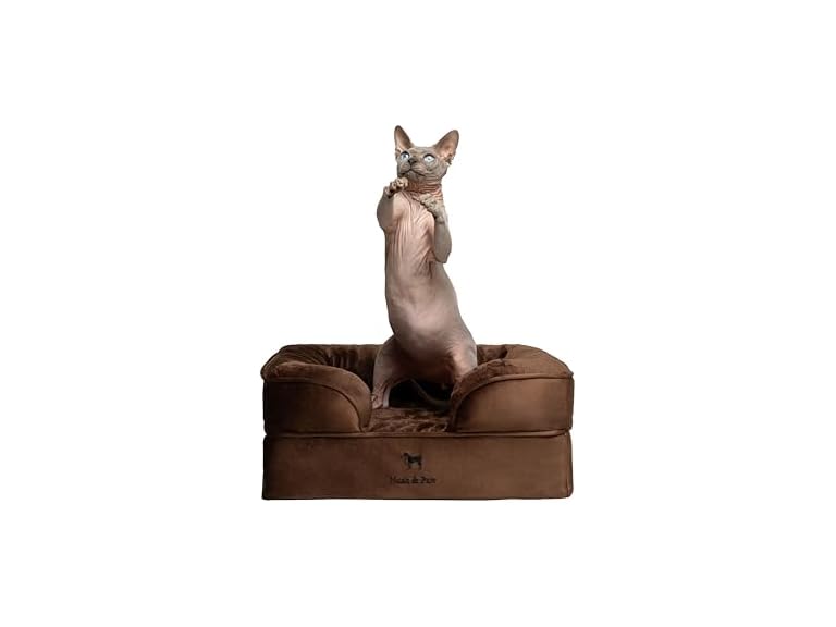 NOAH & PAW SO-VE-BR-S S NOAH & PAW Dog Bed - Sofa Br