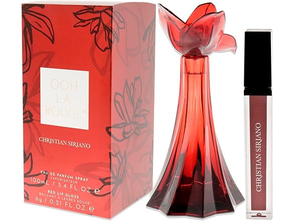 Christian Siriano Ooh La Rouge for Women - 2 Pc Gift Set