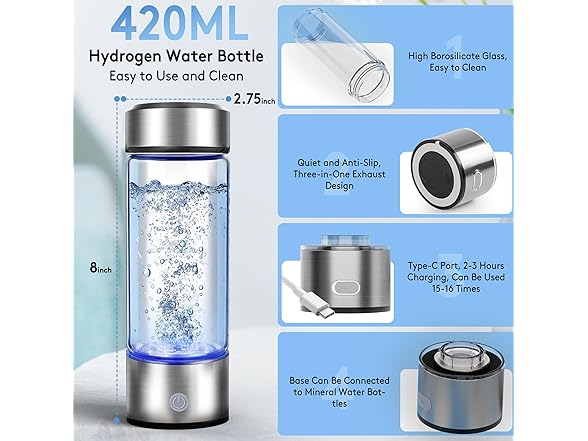 Seducte Hydrogen Water Bottle