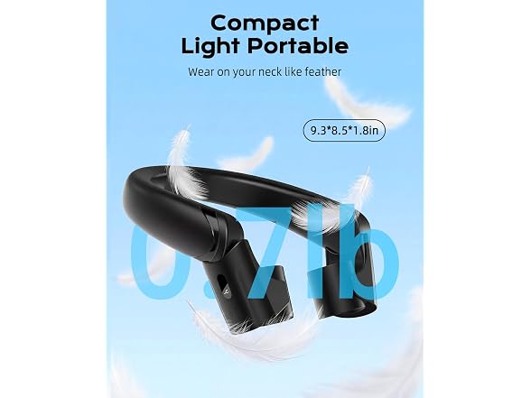 Vortara Neck Fan with Dual Motor