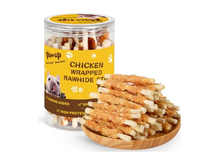 PAWUP BC1835325080005 Chicken Wrapped Rawhide