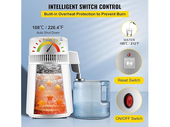 SS Dental Medical Pure Water Distiller