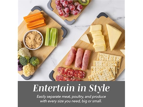 COOK WITH COLOR Non-Slip Cutting Boards