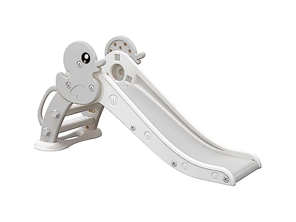 Toddler Slide, Creative Cartoon Yellow Duck Indoor Slide