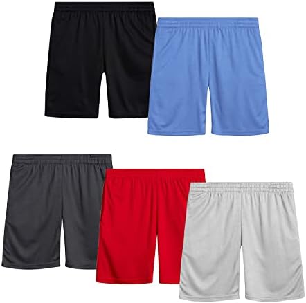 Boys 5PK Performance Mesh Shorts