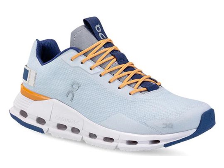 On Running Cloudnova Form Women's Shoes Arctic/Alloy Size 5