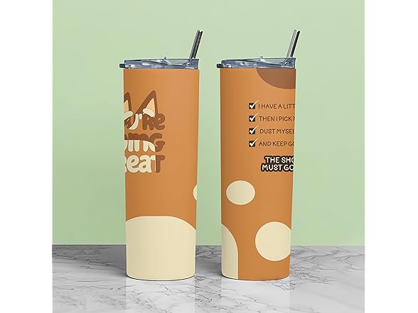 20oz Stainless Steel Skinny Tumbler