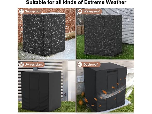 Mrrihand Central Air Conditioner Cover for Outside Units