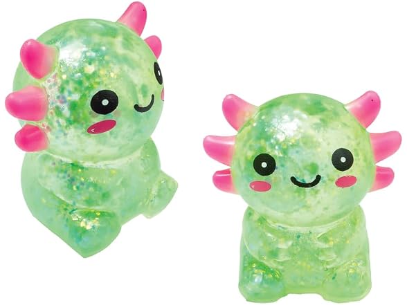 Raymond Geddes Glitter Squisholotl Toys – Pack of 12
