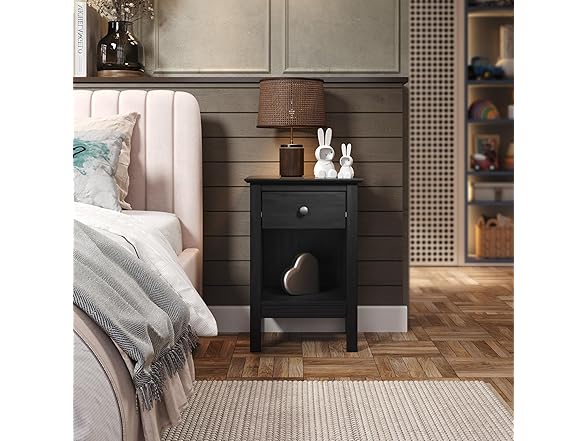 Jela 1-Drawer End Table/Nightstand