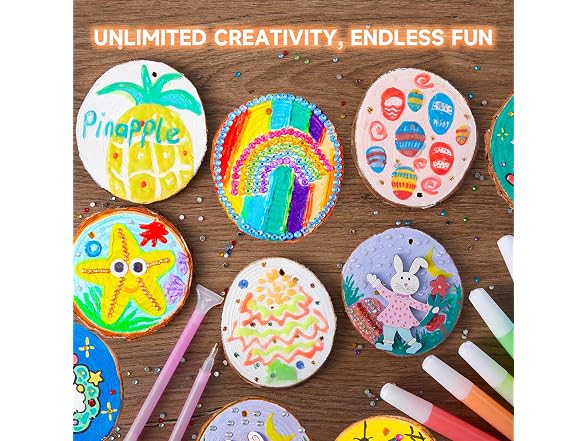 Kids Wood Painting Craft Kit