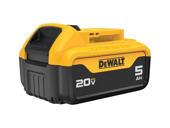 DEWALT DCB205 20V MAX 5 Ah Lithium Ion Battery