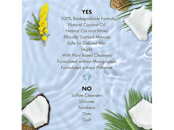 Unilever Love Beauty & Planet Coconut Shampoo