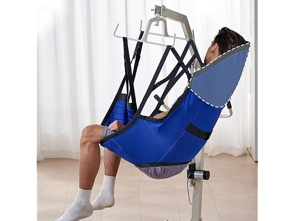 VEVOR Patient Lift Sling with Head Support- Large Size
