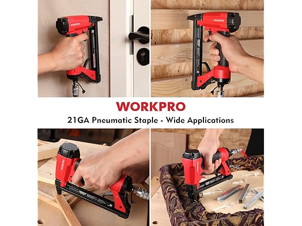WORKPRO 8016 Pneumatic Staple Gun