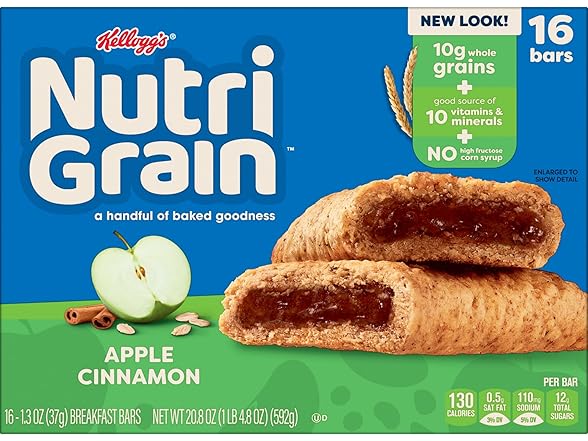 Nutri-Grain Apple Cinnamon 16ct