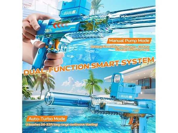 StimuVariety Electric Water Gun for Kids - Gallery 4