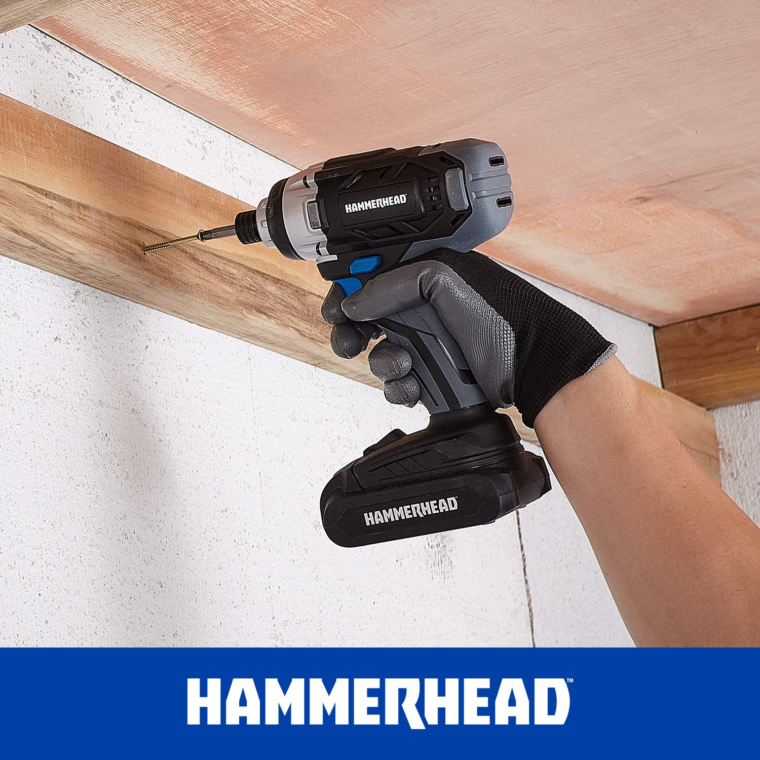 Hammerhead 20V Cordless 2-Tool Combo Kit - Gallery 8